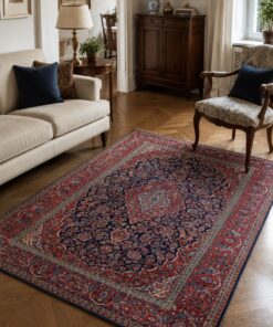 Alternative view of Kashan antique carpet 197 x 131cm - 0449