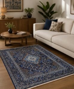 Alternative view of Kashan rug extra 215 x 141cm - 0421