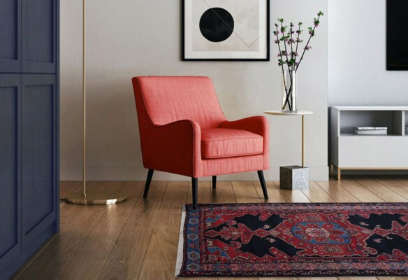 Malayer old carpet 190 x 130 cm - 20366 - A0358 12 Malayer old Persian carpet