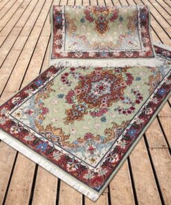Light Tabriz couple carpets