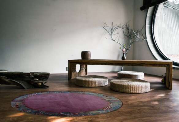 Tibet round rug