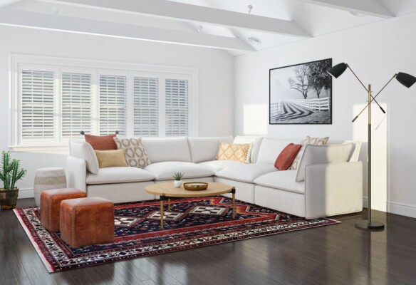 Sirjian Blue Bottom Carpet