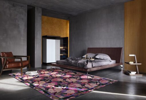 Modern floral Indian carpet