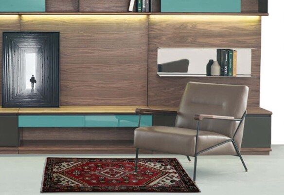 Hamadan flower carpet  