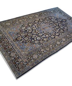 A0178 Kashan blue detail1