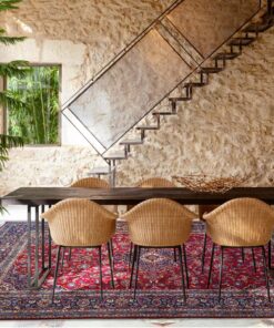 Kashan carpet for dining room