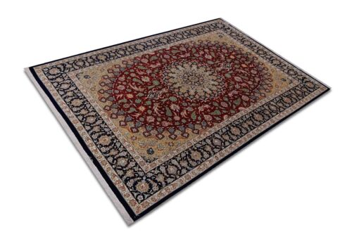 Qum Silk extra fine Carpet 200x135 cm - 7876 - Image 4