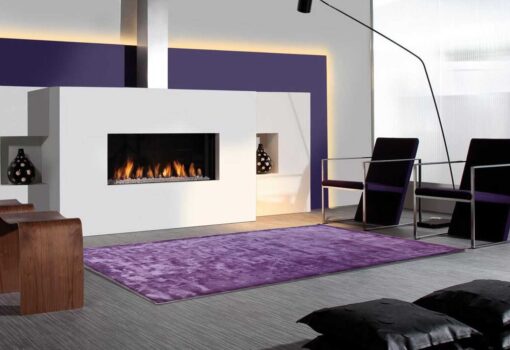 Modern Purple Velvet Carpet