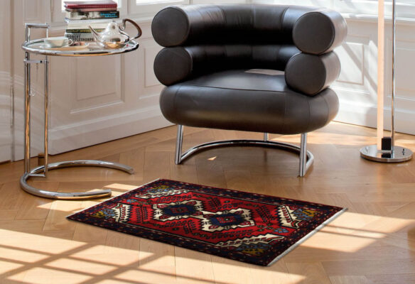 Hamadan carpet 122x83cm - 7596 12 Hamadan Carpet