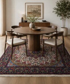 Alternative view of Kerman square carpet 200x188cm - A0650