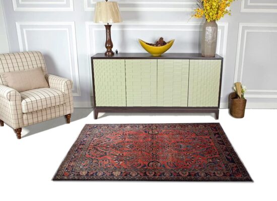 Lilian Antique Rug 200x168cm - A1288 10 Lilian Antique Rug