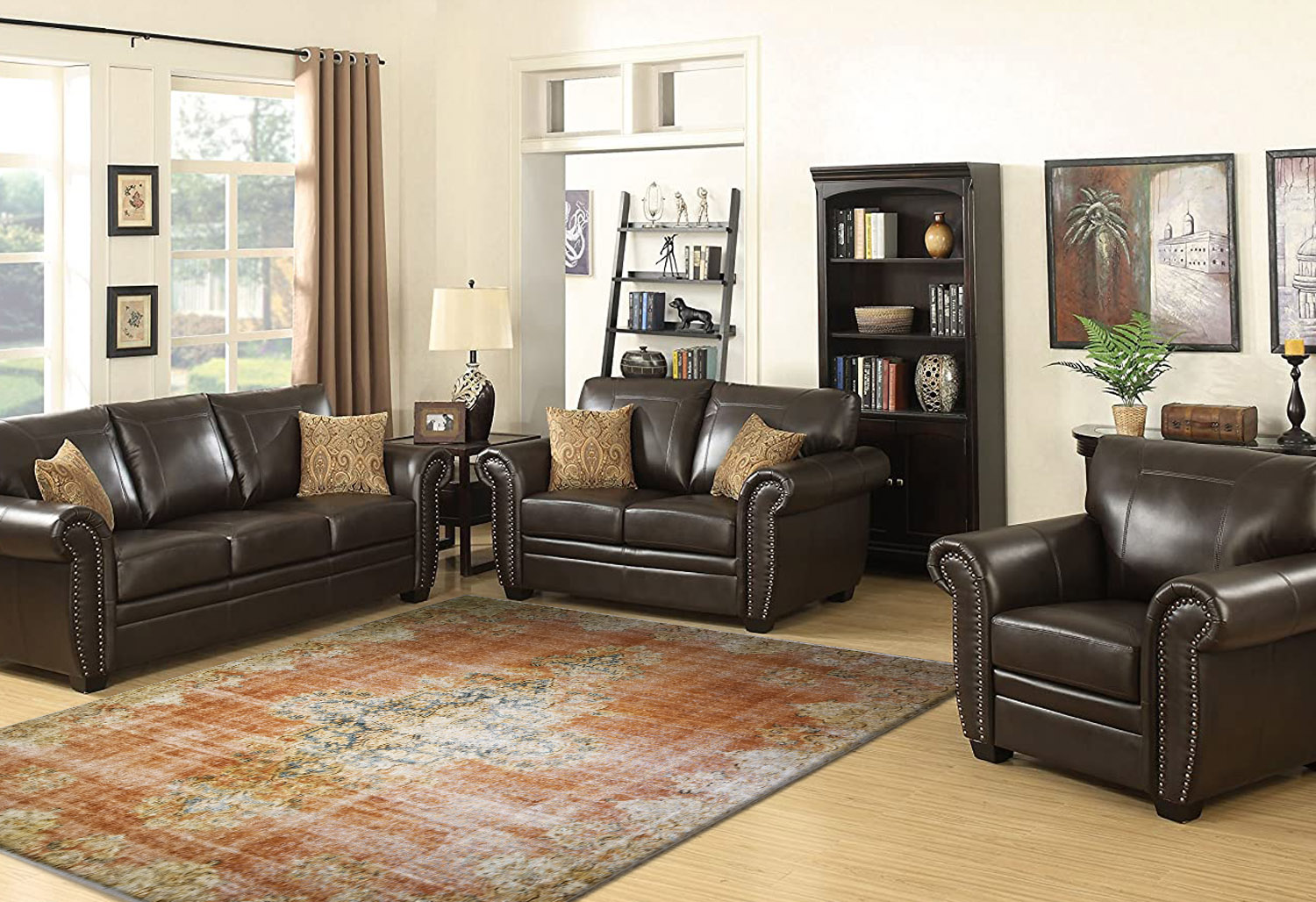 Vintage Kerman Carpet 282x201cm - A1473 4 Vintage Kerman Carpet