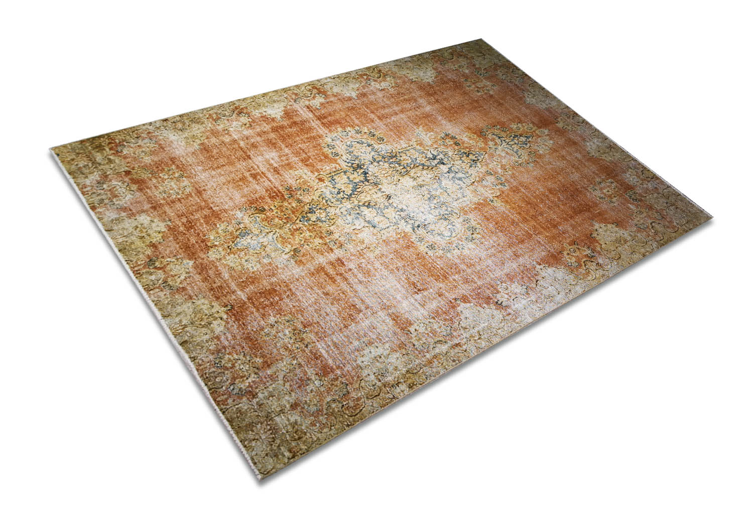 Vintage Kerman Carpet 282x201cm - A1473 5 Vintage Kerman Carpet 282x201cm - A1473 - Image 3