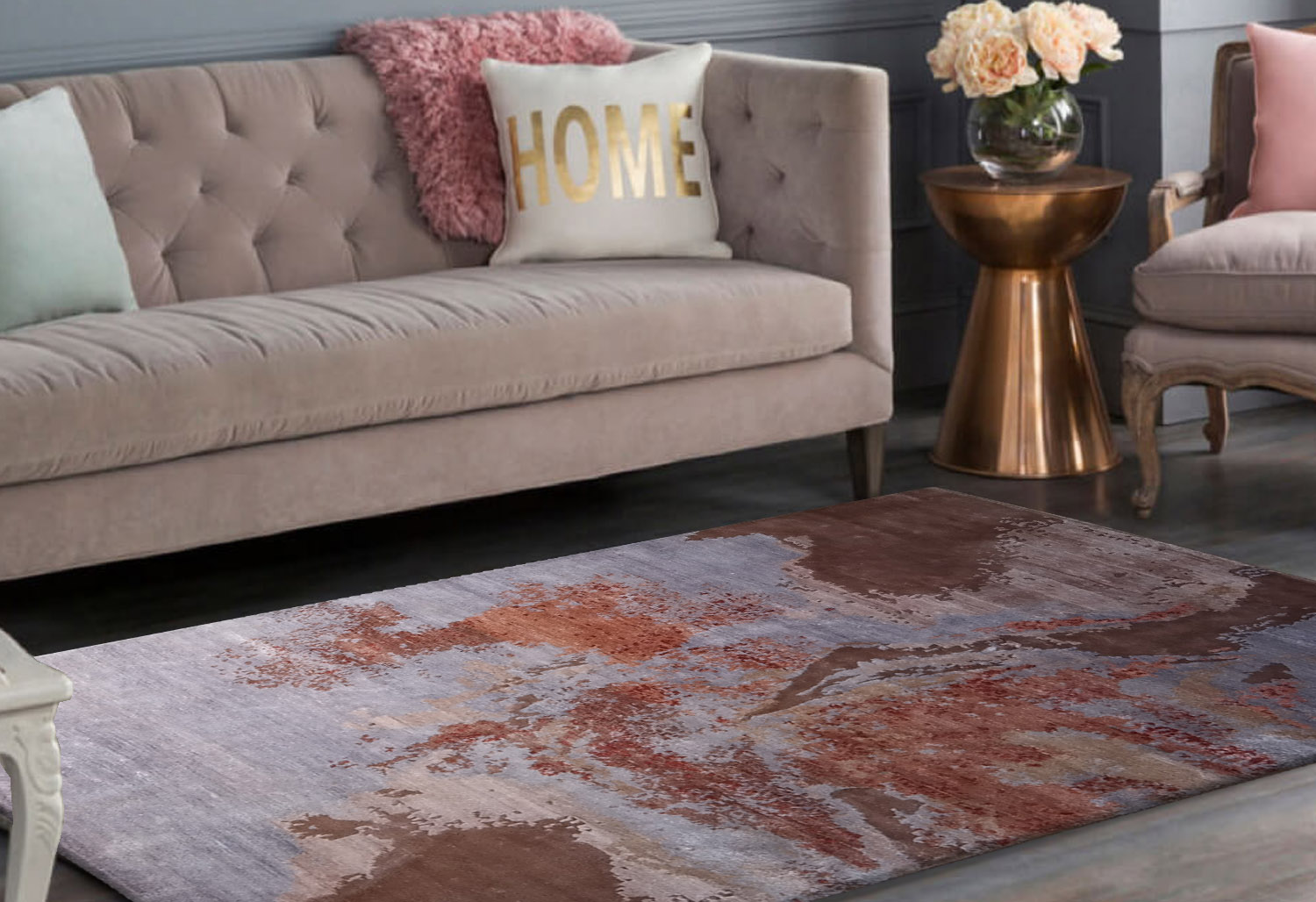 Modern rug, 120x180cm -B1683 4 Modern Carpet