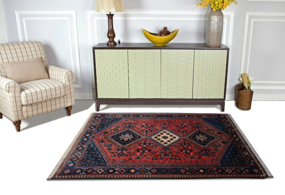 Yalameh carpet, 148x103cm -B1686 9 Yalameh Carpet