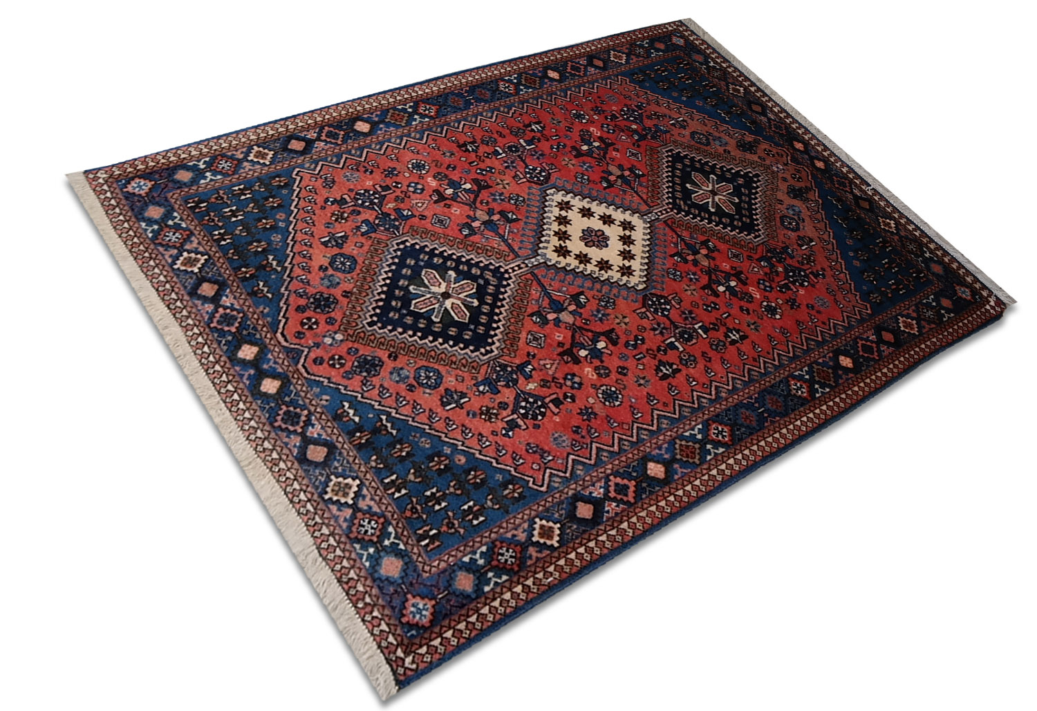 Yalameh carpet, 148x103cm -B1686 4 Yalameh carpet, 148x103cm -B1686 - Image 3