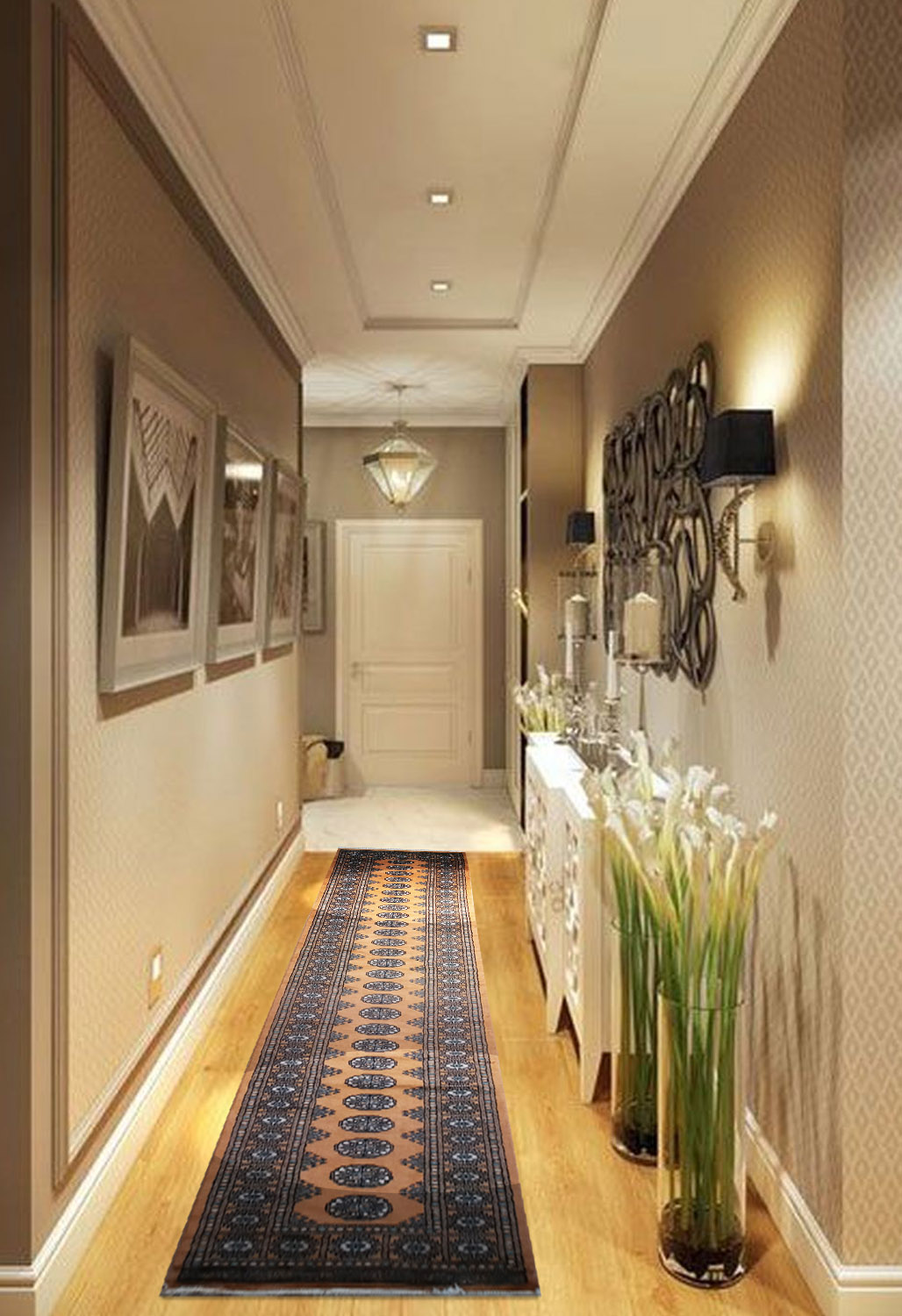 Bukhara Kashmir Runner B1736 4 Bukhara Kashmir Runner B1736 - Image 2