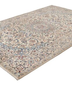 Alternative view of Persian Nain Kashmar Rug 302×196 cm Hand-Knotted Z373935