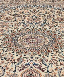 Persian Nain Kashmar Rug 302×196 cm Hand-Knotted Z373935 - Image 4
