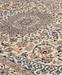 Persian Nain Kashmar Rug 302×196 cm Hand-Knotted Z373935 - Image 8