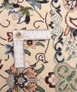 Refined 9-line NAIN Persian rug 257x206 Z469396 - Image 11