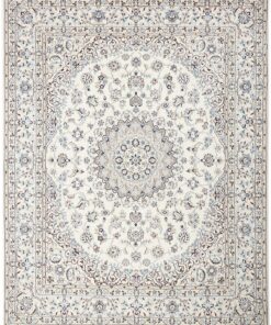 Refined 9-line NAIN Persian rug 257x206 Z469396