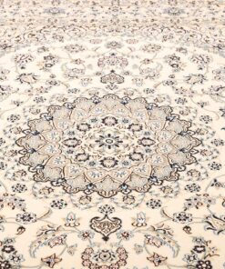Refined 9-line NAIN Persian rug 257x206 Z469396 - Image 8