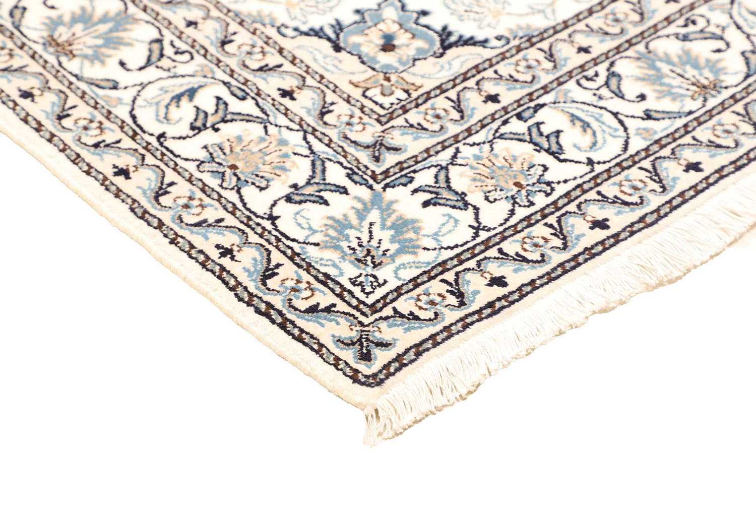 Nain Kashmar Rug 195x145 cm - 480902 4 Nain Kashmar Rug 195x145 cm - 480902 - Image 3