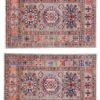 Pair of Kazak Bedside Rugs