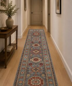 Kazak Ghazni Runner 301x81 cm - 8297992A - Image 4
