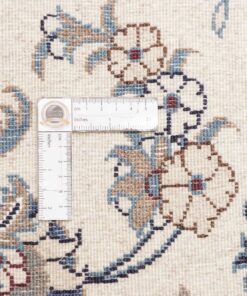 Nain 9-Ply Hand-Knotted Persian Rug Z246355 - Image 12