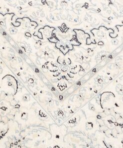 Nain 9-Ply Hand-Knotted Persian Rug Z246355 - Image 7