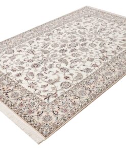 Alternative view of Nain 6-Line Persian Rug 235×160 cm – Hand-Knotted Wool and Silk Z445559