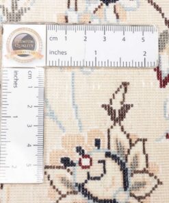 Nain 6-Line Persian Rug 235×160 cm – Hand-Knotted Wool and Silk Z445559 - Image 12