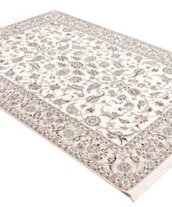 Nain 6-Line Persian Rug 235×160 cm – Hand-Knotted Wool and Silk Z445559 - Image 3