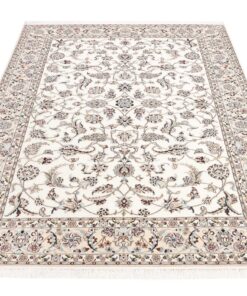 Nain 6-Line Persian Rug 235×160 cm – Hand-Knotted Wool and Silk Z445559 - Image 4