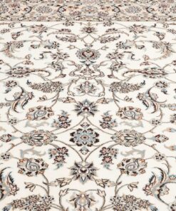 Nain 6-Line Persian Rug 235×160 cm – Hand-Knotted Wool and Silk Z445559 - Image 8