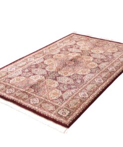 Alternative view of Persian Qum Silk Rug 200x133 Z445645