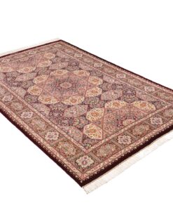 Persian Qum Silk Rug 200x133 Z445645 - Image 3