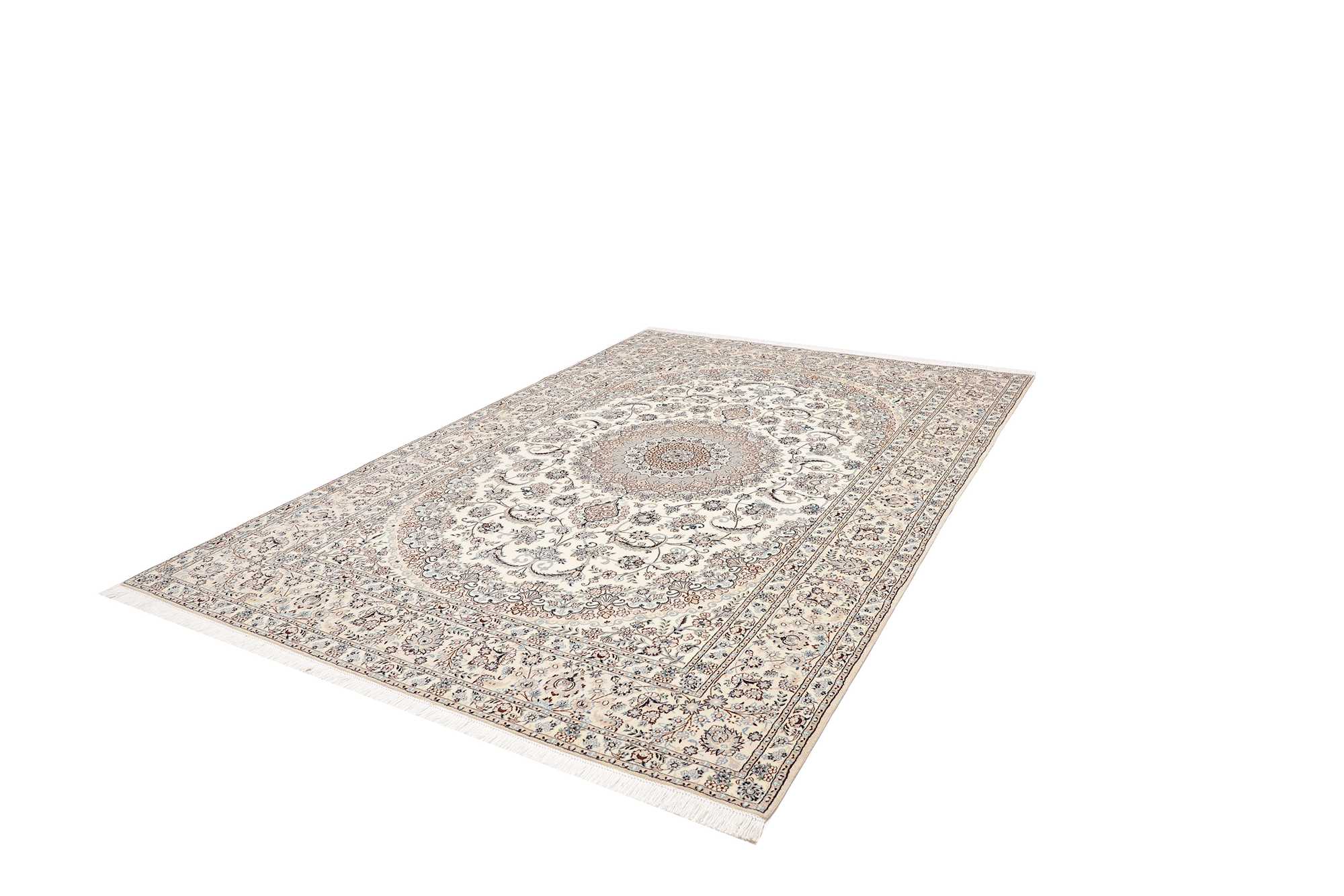 Persian Nain 6-Ply Wool and Silk Rug 317×208 cm Z446351 4 Persian Nain 6-Ply Wool and Silk Rug 317×208 cm Z446351 - Image 2