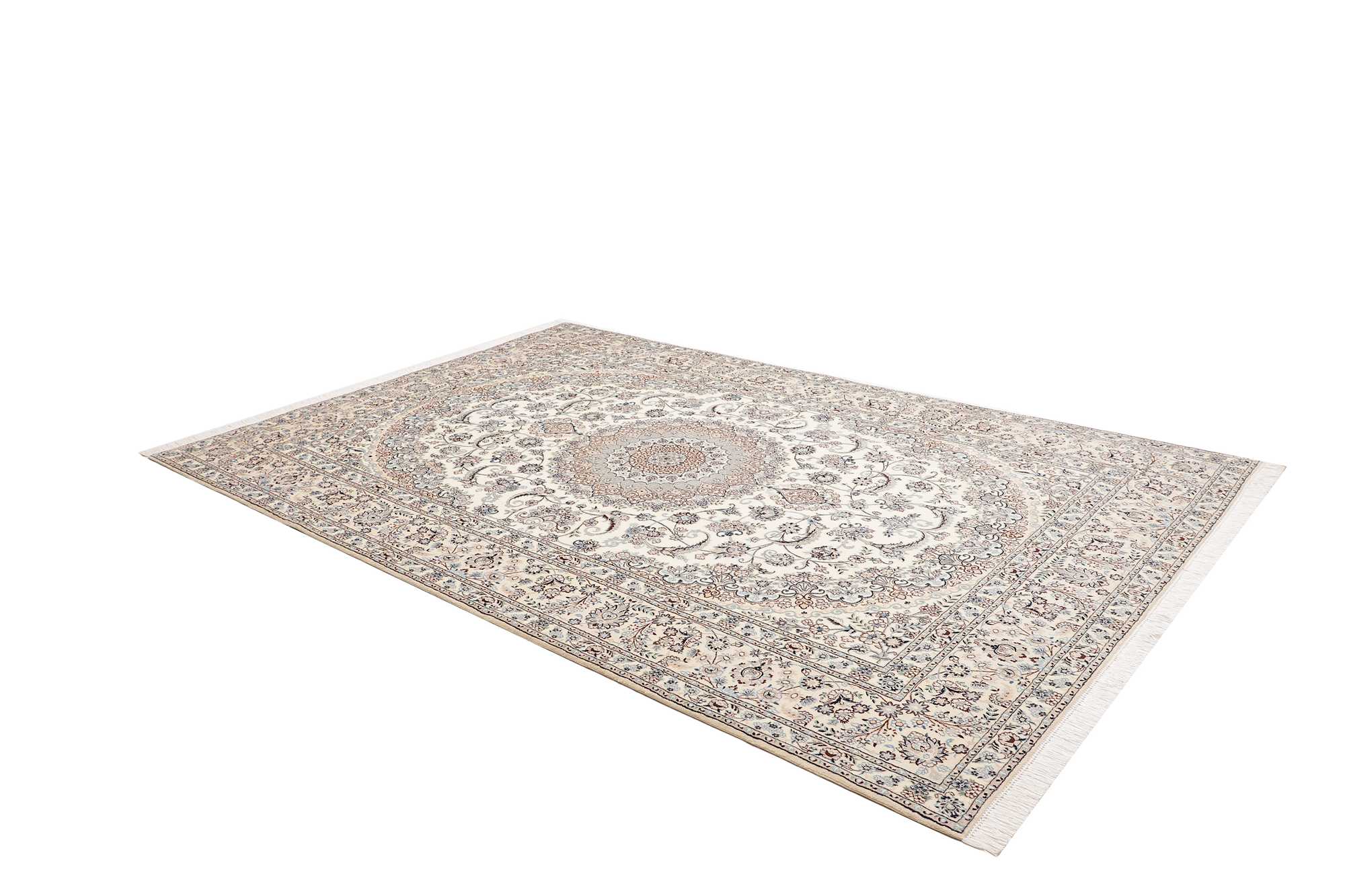 Persian Nain 6-Ply Wool and Silk Rug 317×208 cm Z446351 5 Persian Nain 6-Ply Wool and Silk Rug 317×208 cm Z446351 - Image 3