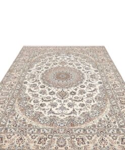 Persian Nain 6-Ply Wool and Silk Rug 317×208 cm Z446351 18 Persian Nain 6-Ply Wool and Silk Rug 317×208 cm Z446351 - Image 4