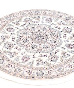 Nain 9 Fili Wool and Silk Round 105x105 Z446781 12 Nain 9 Fili Wool and Silk Round 105x105 Z446781 - Image 3