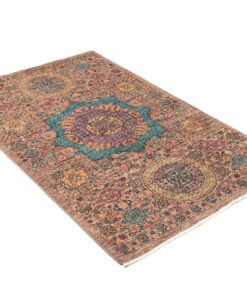 Hand-knotted Mamluk rug 155x99 Z468978 18 Hand-knotted Mamluk rug 155x99 Z468978 - Image 4