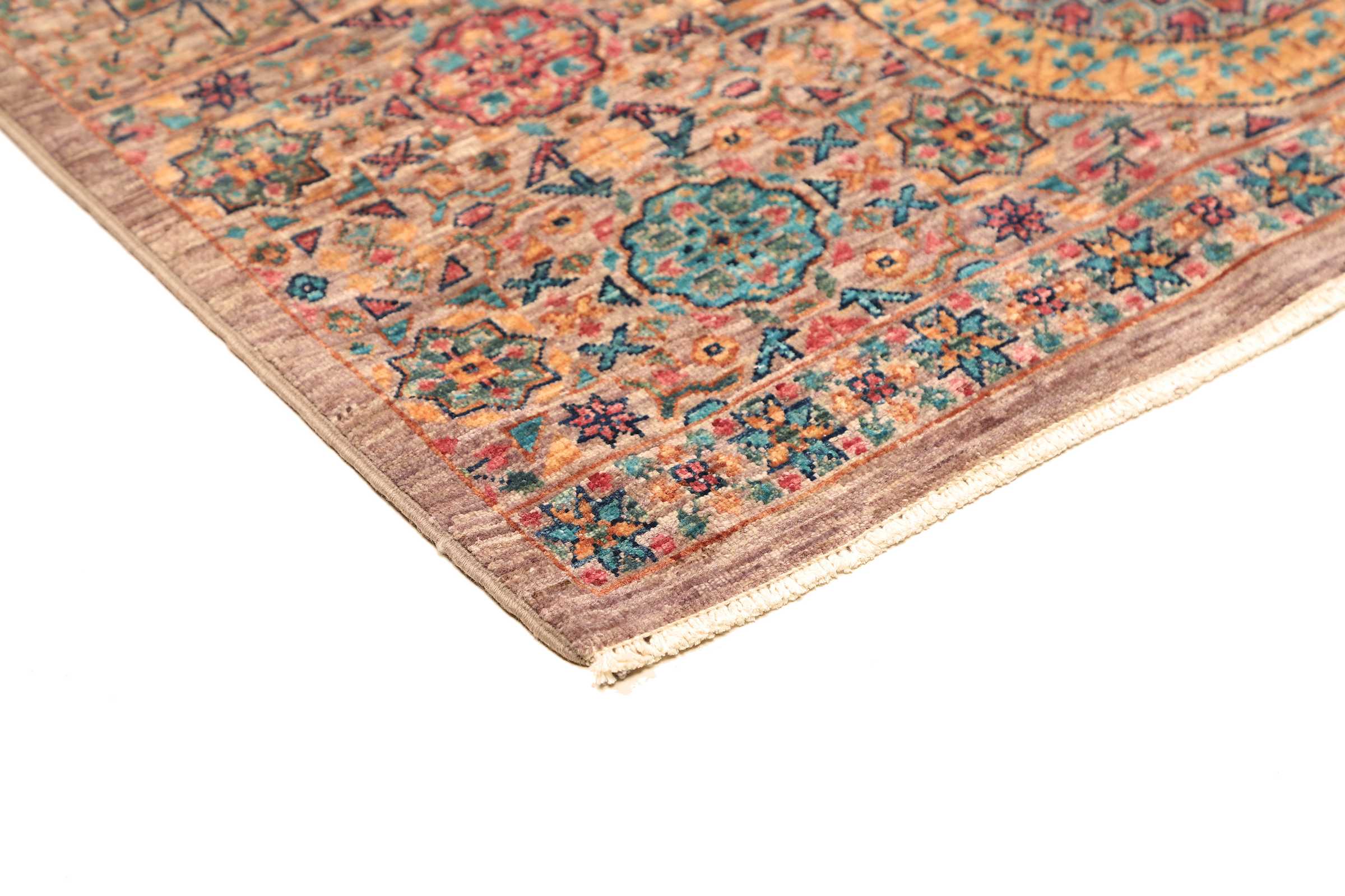 Hand-knotted Mamluk rug 155x99 Z468978 8 Hand-knotted Mamluk rug 155x99 Z468978 - Image 6