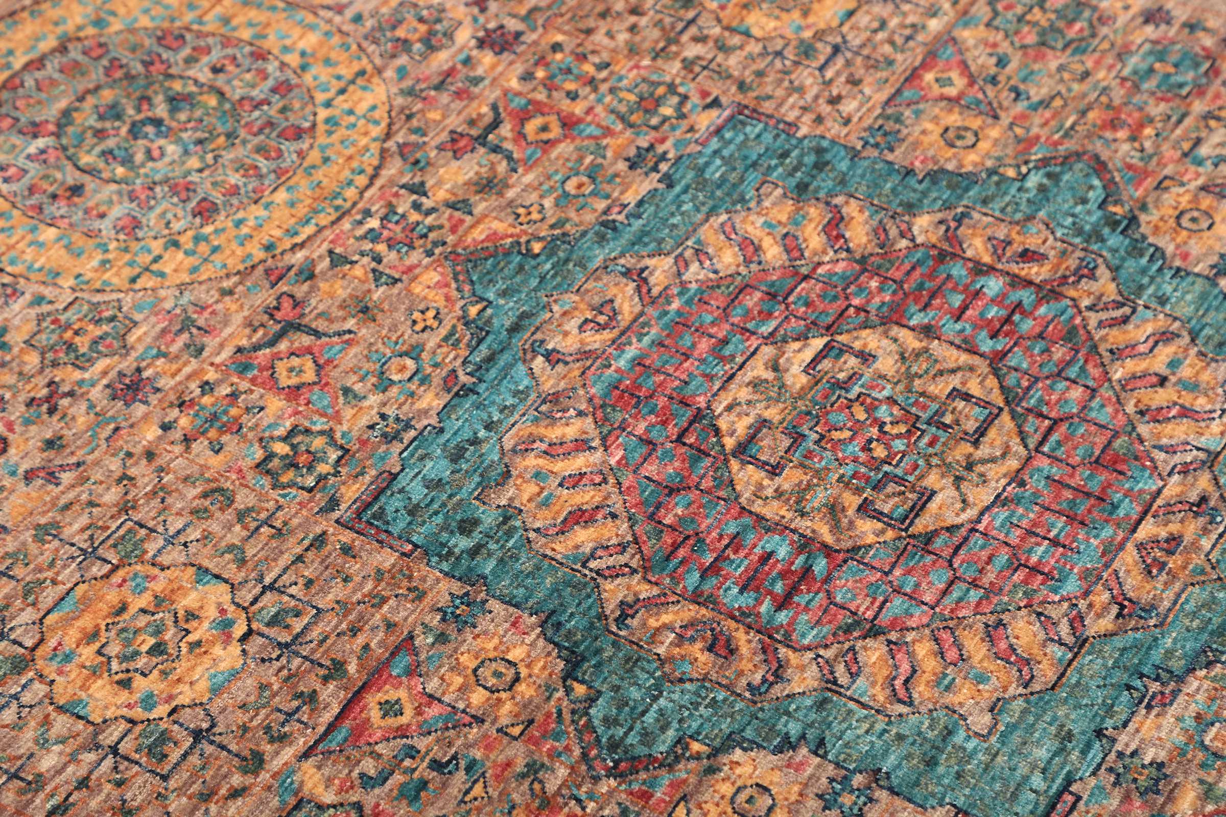 Hand-knotted Mamluk rug 155x99 Z468978 10 Hand-knotted Mamluk rug 155x99 Z468978 - Image 8