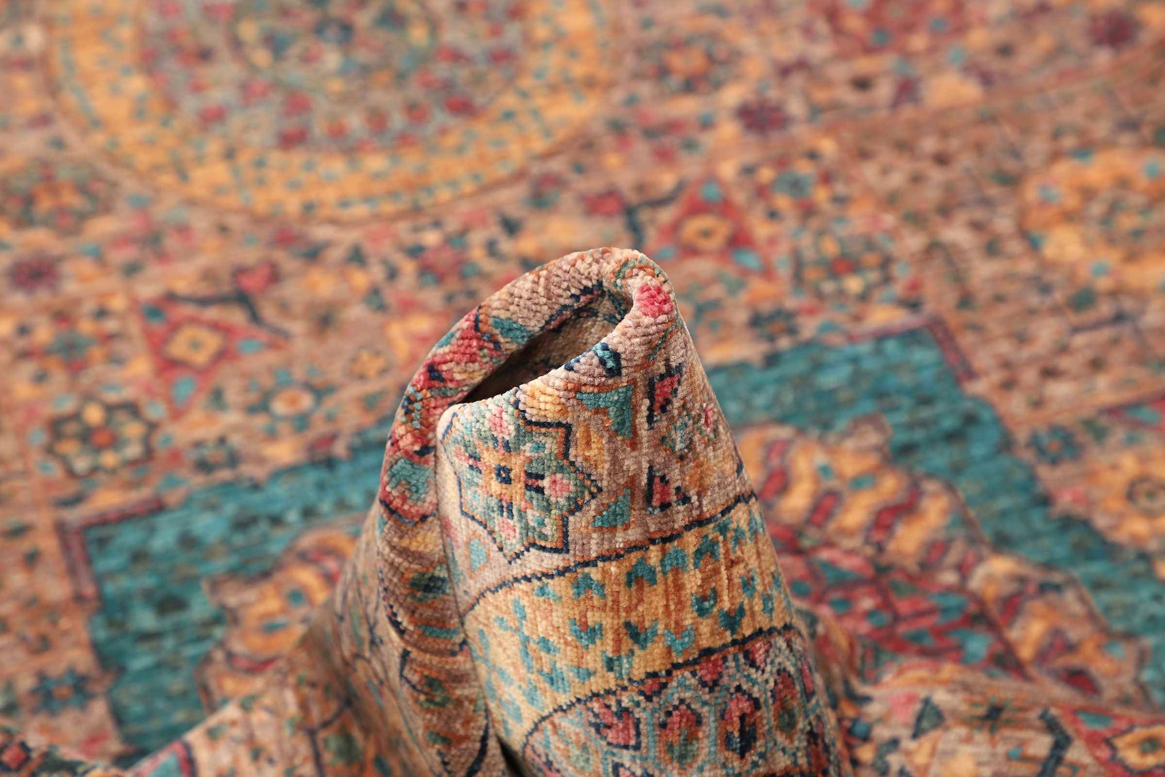 Hand-knotted Mamluk rug 155x99 Z468978 12 Hand-knotted Mamluk rug 155x99 Z468978 - Image 10