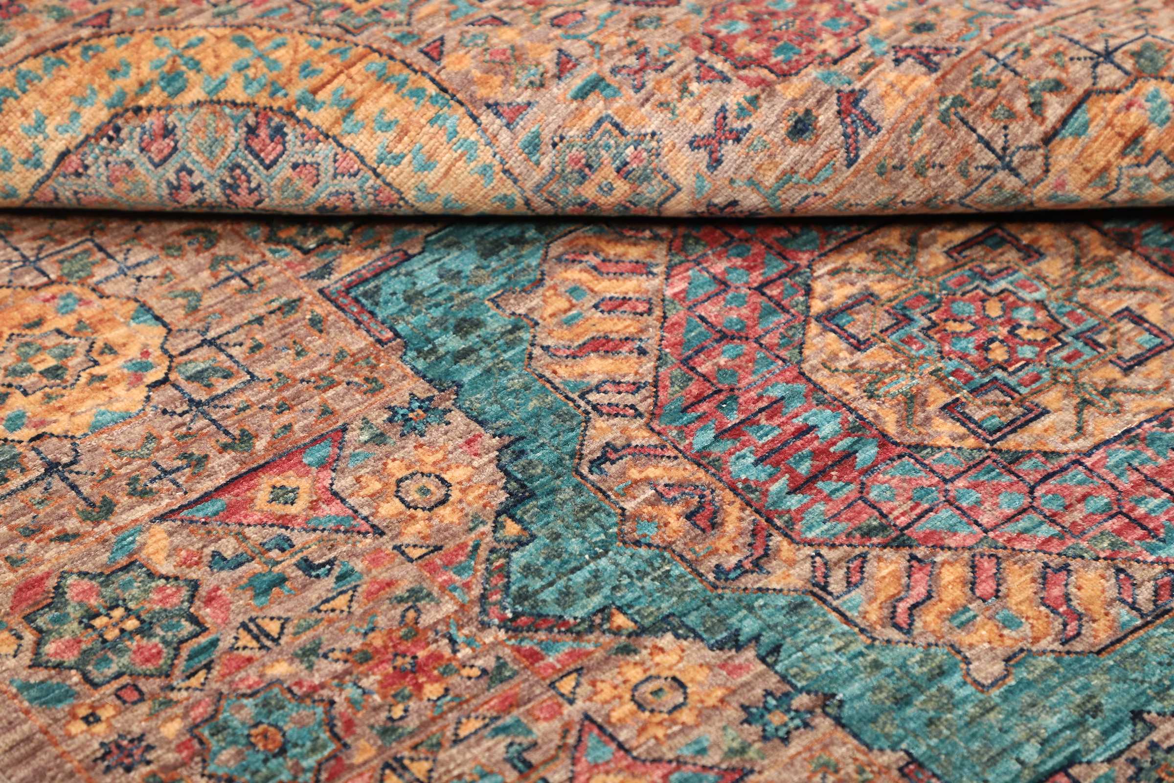 Hand-knotted Mamluk rug 155x99 Z468978 13 Hand-knotted Mamluk rug 155x99 Z468978 - Image 11