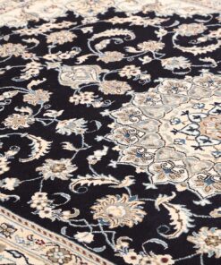 Hand-Knotted Persian Nain Kashmar Rug 289×196 cm Z469639 - Image 7