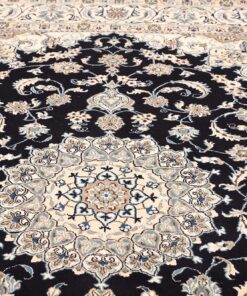 Hand-Knotted Persian Nain Kashmar Rug 289×196 cm Z469639 - Image 8